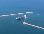 Dronla Vurulan Türk Gemisi Samsun’da