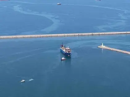 Dron Saldırısında Türk Mürettebatın Yaralandığı Gemi Samsun’a Getirildi