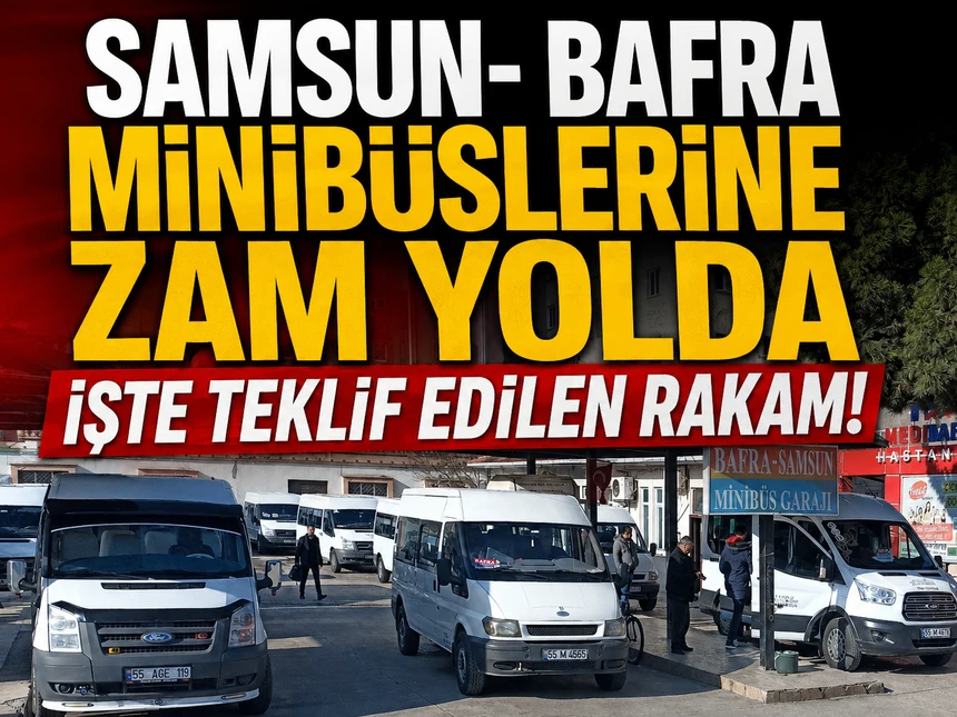 Samsun’da ulaşıma zam teklifi meclis gündeminde
