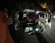 Samsun’da SUV Araç İle Motosiklet Kafa Kafaya Çarpıştı: 1 Yaralı