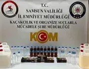 37 Litre El Yapımı Sahte İçki Ele Geçirildi
