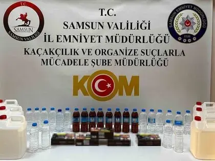 37 Litre El Yapımı Sahte İçki Ele Geçirildi