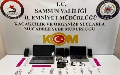 Samsun’da Açık SİM Kart Operasyonu: 263 Açık Hat Ele Geçirildi