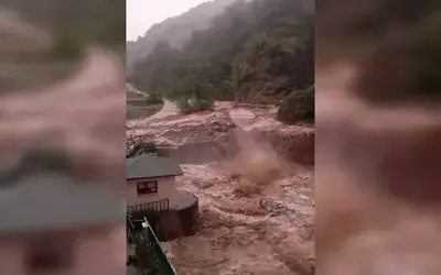Giresun’da Şiddetli Yağış Etkili Oldu
