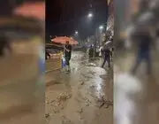 Giresun’da Şiddetli Yağışlar Sonrası Derelerin Su Seviyesi Yükseldi