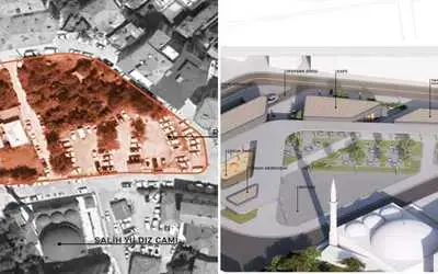 Samsun Büyükşehir'den Yıldız Camisi karşısına yeraltı otoparkı, meydan, kafeterya ve kütüphane projesi