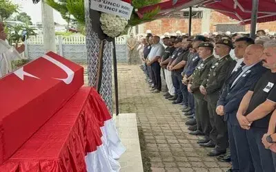 Sakarya’da Kazada Hayatını Kaybeden Uzman Çavuş Terme'de Toprağa Verildi