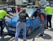 Samsun’da İki Otomobil Çarpıştı: 1 Yaralı