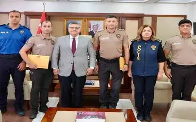 Sinop’ta Başarılı Bekçilere Ödül