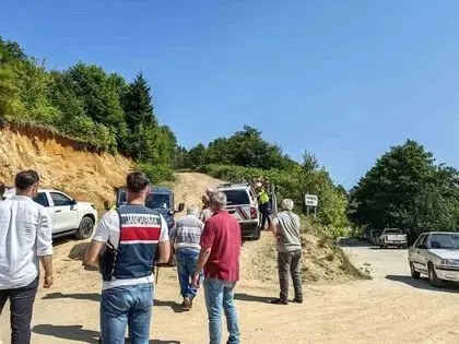 Giresun’da Helikopter Düştü
