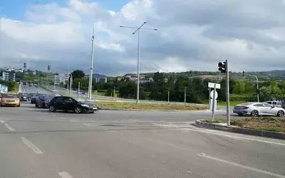 Şehir Hastanesi Kavşağı’na Işıklı Önlem