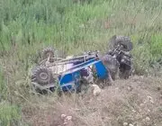 Seyir Halinde Kilitlenen Patpatla Kaza Yaptı: 1 Yaralı