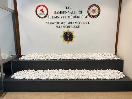 Samsun’da İki Ayrı Uyuşturucu Operasyonu: 77 Bin 160 Sentetik Ecza Ele Geçirildi