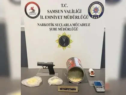 Samsun’da 760 Gram Metamfetamin Ele Geçirildi