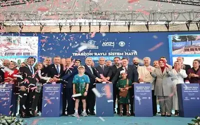Trabzon’un Yarım Asırlık Hayali Raylı Sistemin Temeli Atıldı