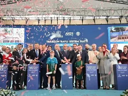 Trabzon’un Yarım Asırlık Hayali Raylı Sistemin Temeli Atıldı