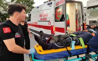 Atakum’da Otomobil İle Motosiklet Çarpıştı: 1 Yaralı