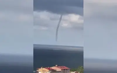 Karadeniz’de Çıkan Hortum Korkuttu
