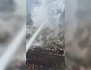 Kavak’ta Samanlık Yangını