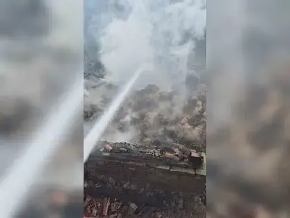 Kavak’ta Samanlık Yangını