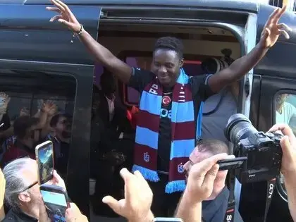 Trabzonspor’un Yeni Transferi Franculino Dju, Trabzon’a Geldi