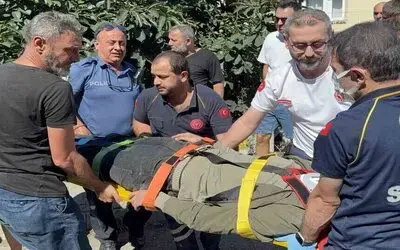 Tekkeköy'de Motosiklet İle Otomobil Çalışması Sonucu 2 Kişi Yaralandı