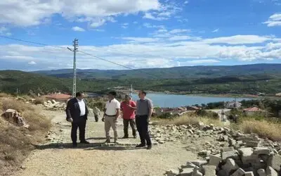 Sinop’ta Köylere Parke Yol