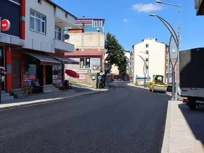 Ordu’da Sıcak Asfalt Çalışmaları Devam Ediyor