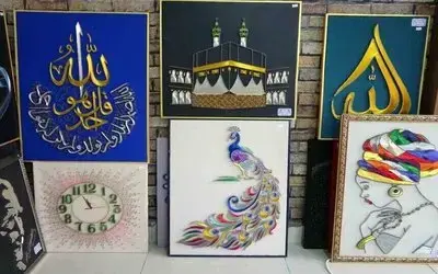 İnternette Gördü, Merak Etti, Kendi Kendine Öğrenip Sanat Eserleri Yaptı