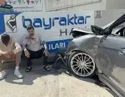 Samsun’da 2 Otomobile Çarpıp Savrulan Araç Duvara Çarptı: 3 Yaralı