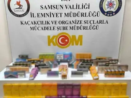 Bafra’da 500 Paket Kaçak Sigara Ele Geçirildi