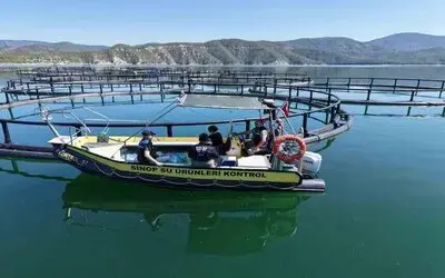 Türk Somonu Üretim Alanları Denetlendi
