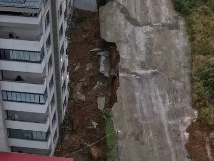 Trabzon’da Sağanak Hayatı Olumsuz Etkiledi