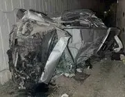 Samsun’da Takla Atarak Hurdaya Dönen Otomobilde 2 Kişi Yaralandı
