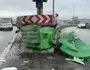 Viyadükteki Kaza Maddi Hasarla Atlatıldı