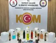 Atakum'da Sahte İçki Operasyonu: 35 Litre Etil Alkol Ele Geçirildi