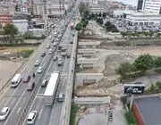 Haçkalı Baba Kavşağı’nda Köprü Çalışmaları Devam Ediyor