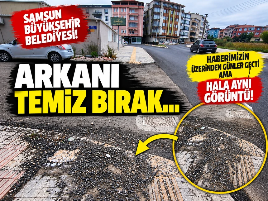 “Arkanı temiz bırak” dedik, Büyükşehir duymadı