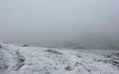 Avusor Yaylası Beyaza Büründü