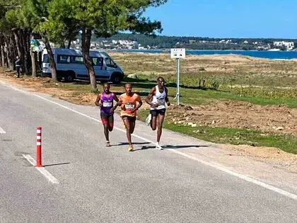 Sinop’ta İlk Defa Yarı Maraton Koşuldu