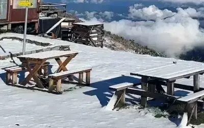 Rize’nin Yayları Beyaza Büründü