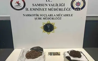 Samsun’da Uyuşturucu Operasyonu: 2 Gözaltı