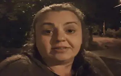 Mahalleye İnen Ayı, İşe Giden Kadının Karşısına Çıktı
