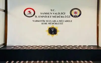Samsun’da 2 Bin 352 Sentetik Ecza Ele Geçirildi: 3 Gözaltı