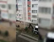Giresun’da Altyapı Çalışması Bitti, Su Borusu Patladı