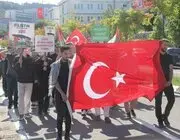ODÜ’de, Filistin Ve Doğu Türkistan’daki Zulme Karşı Yürüyüş Yapıldı