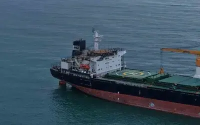 Kaptanı Dron Saldırısında Hayatını Kaybeden ARINA A Adlı Gemi Trabzon Açıklarında