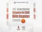 OMÜ’lü 18 Akademisyen "Dünyanın En Etkili Bilim İnsanları Listesi"nde