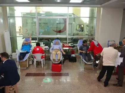 Ordu’da Sağlık Çalışanları Ve Vatandaşlardan Kan Bağışı Seferberliği