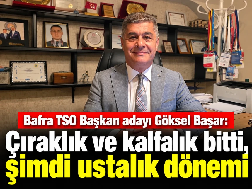 Çıraklık ve kalfalık bitti, şimdi ustalık dönemi